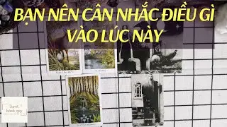Chọn 1 tụ bài - Bạn nên cân nhắc điều gì vào lúc này - Tarot bánh quy