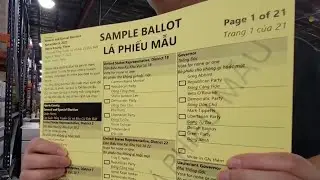 Early Voting starts Monday; Here's what to expect when you go to the polls