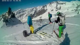Ski Touring to Bettolina Superiore - Monterora Ski (With Music)