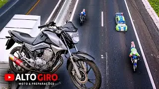 A VOLTA DA START 470! ROLE E RACHA DE CG 190cc