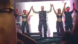 Fin du concert de M.Pokora au casone a Ajaccio 28/07/2024