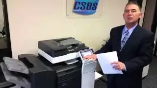 Konica Minolta Bizhub C554 Color Copier Printer Scanner