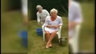 ALS Ice Bucket Challenge FAIL - Leaves Mum With Suspected Broken Neck (Woman Breaks Her Neck)
