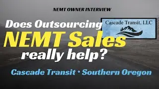 Ivan Velasquez of Cascade Transit talk about using Christopher Buell and the NEMT Solutions Center