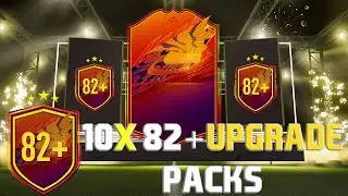 WALKOUT!! 10x 82+ GUARANTEED UPGRADE PACKS! HEADLINERS PROMO! FIFA 21