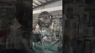 Quality inspection and cleaning of cooking mixer machines before shipment #machine  #mixer