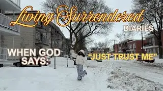 Living Surrendered✨ | Learning To trust God Without Answers + Receiving Grace for Difficult Seasons💛