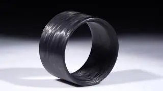 Karbonring gewickelte Struktur, innen gerundet, Breite 13.8mm