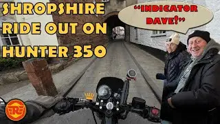 Indicator Mishaps & Bad Jokes! Shropshire Ride Out on RE Hunter 350