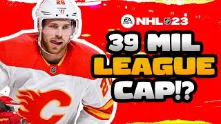 39 MILLION LEAGUE CAP DRAFT ON NHL 23!