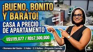 Increíble! Casa en La Romana por $119K USD 🤯 (Precio de Apartamento) | Martinez Real Estate
