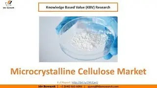 Microcrystalline Cellulose Market