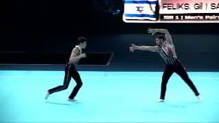Israel (ISR) - 2024 Acrobatic Worlds, Guimaraes (POR) Dynamic Qualification  Men's Pair