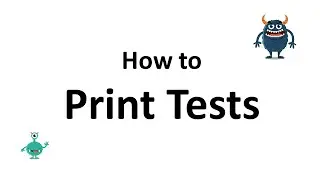 Printing Handouts on Grammar Monster