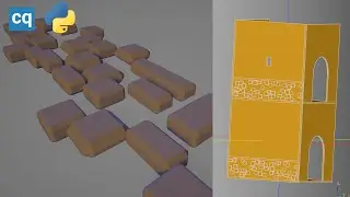 CadQuery Dollhouse - Stones