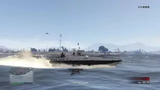 Homing launcher vs cop helis