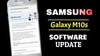 Samsung Galaxy M10s New Update ||  M10s March Security Update