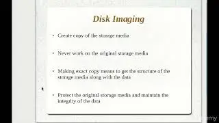 Introduction |Disk imaging & Evidence Management in Computer Forensics