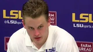 Joe Burrow Talks First SEC Win vs Auburn