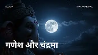 गणेश और चंद्रमा | Hindi Song on Ganesha's Curse to Moon | Manup | Kavi and Kural | #GaneshLeela