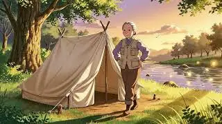  Gentle Forest Camping | Anime-Style 🌲✨