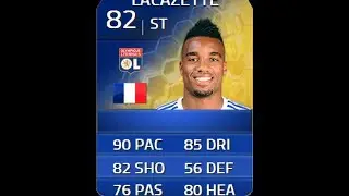 FIFA 14 TOTS LACAZETTE 82 Player Review & In Game Stats Ultimate Team