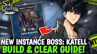 NEW INSTANCE MISSION : KATELL FULL GUIDE! WIND & WATER TEAM STRATEGY & BUILD - Solo Leveling: Arise