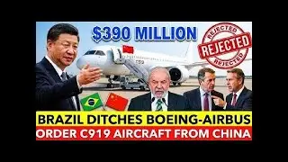 Китайский C919 и бразильская стратегия бросают вызов компаниям Boeing и Airbus по всему миру.