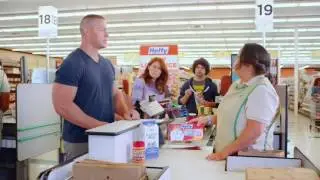 John cena Hefty ad
