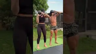 Single Kettlebell Partner Flow: 5 Rounds x 6 Reps #kettlebell #flow