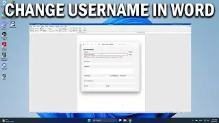 How To Change Your Username For Tracking Changes In Microsoft Word - Easy Fix
