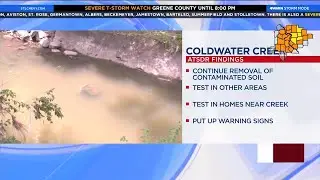Study says contaminated soil and water from Coldwater Creek could have increased cancer risk