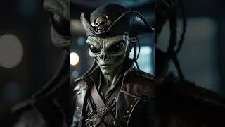Animated Alien Pirate