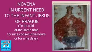 NOVENA IN URGENT NEED TO THE INFANT JESUS OF PRAGUE @positivelydaily