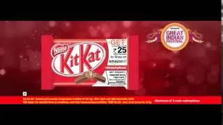 Kitkat Amazon Promo Offer I TVC 2016
