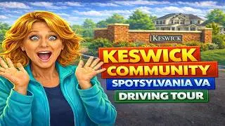 New construction|Living in Spotsylvania Va {FULL VLOG TOUR KESWICK2021} suburb  of Washington, D.C.
