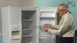 Whirlpool Refrigerator Repair - How to Replace the Dairy Door