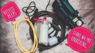 Starq W4 PRO pressure washer | car accessories unboxing