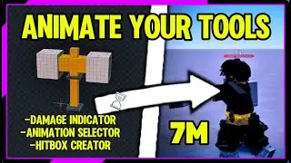 How to ANIMATE Tools In Roblox Studio!