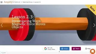 Interactive Classroom for Amplify Science: Assign your way with LMS integrations I Amplify