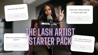 What Every Beginner Lash artist is really thinking.