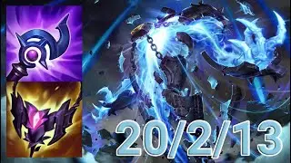 Xerath Mid VS Malzahar | EUNE GrandMaster Patch 13.6