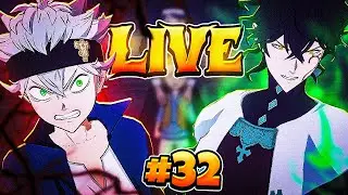 (LF WHALE GUILD MEMBER)WEEKLY RESET HAPPENED LETS GOO! BLACK CLOVER MOBILE CN | 32nd BCM Stream | CN