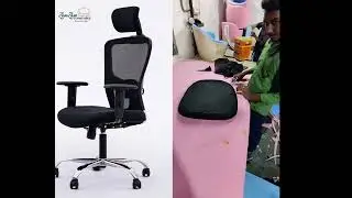 ergonomic office chair Manufacturing or making process @Zzfurnitures Hyderabad