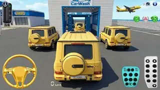 Car Wash Simulator in 3D Driving Class 🚗💦 | G-Wagon Cleaning | Gt-GaMeR
