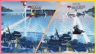 Ꮇคɇsŧɍ&oslash; VS SHARK & ASMODEUS - Gameplay Pacific Warships