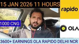 OLA UBER RAPIDO EARNINGS INFORMATION IN DELHI NCR #delhi #olauberincome #viralvideo #uber #olatrip