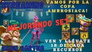 SORTEO DE 1B DE RSS | GASTANDO AMULETOS PARA COPA AMBROSIACA - Lords Mobile
