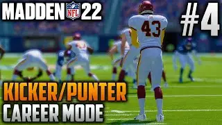 Madden 22 Career Mode | Kicker & Punter Career | EP4 | I CAN ACTUALLY PUNT NOW!