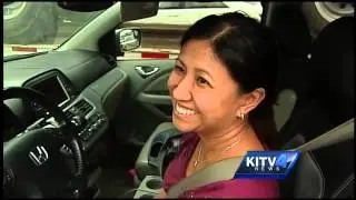 Drivers react to traffic gridlock